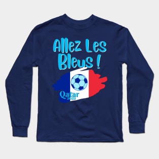 France Qatar World Cup 2022 Long Sleeve T-Shirt